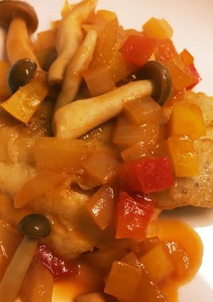 タラのムニエル トマトソースがけ-レシピのメイン写真