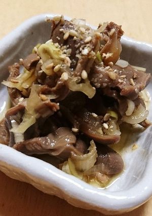 砂肝のポン酢漬け≦ФωФ≧-レシピのメイン写真