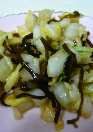 洗い物が少ない白菜の浅漬け-レシピのメイン写真