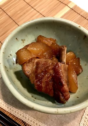 めちゃウマ簡単スペアリブとりんごの煮込み-レシピのメイン写真