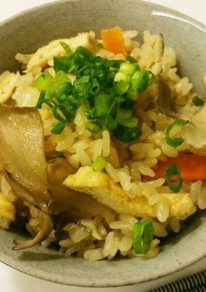 我が家の舞茸ご飯(炊き込み)-レシピのメイン写真