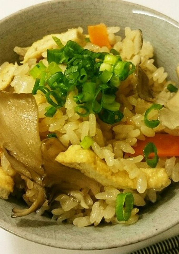 我が家の舞茸ご飯(炊き込み)-レシピのメイン写真