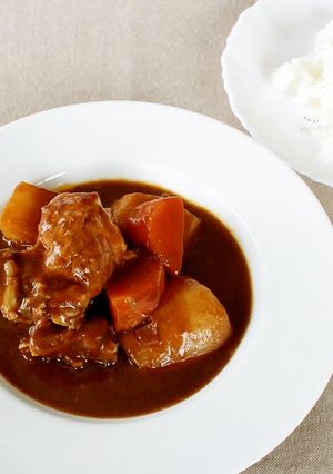 レンジで簡単！豚バラ大根カレー-レシピのメイン写真