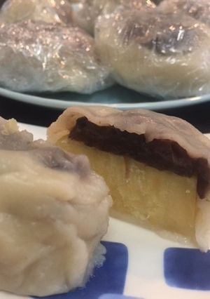 おばあちゃんのいきなりだご（餡入り）-レシピのメイン写真