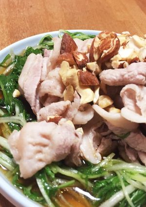 タレうま！簡単ヘルシー豚肉の香味酢がけ-レシピのメイン写真