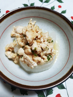 ふろふき大根の味噌そぼろ-レシピのメイン写真