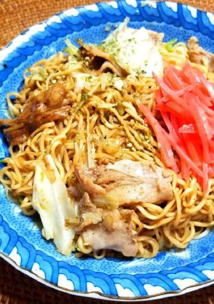 カップ焼きそば麺の美味しい作り方-レシピのメイン写真