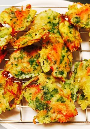 サラダフレークとチーズの磯辺揚げ-レシピのメイン写真