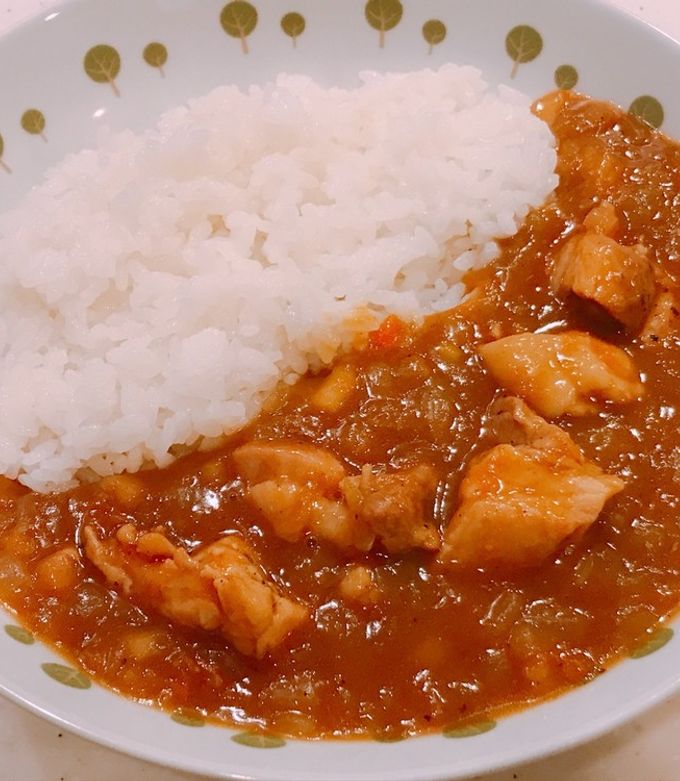 カレールーで、ケララカレー風チキンカレー-レシピのメイン写真