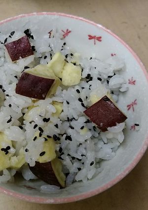 さつま芋のまぜごはん-レシピのメイン写真