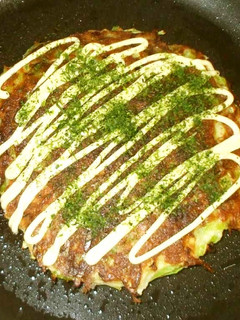 小麦粉なしお好み焼き♪簡単基本生姜山芋-レシピのメイン写真
