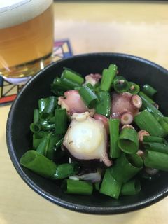 タコのガーリックポン酢炒め-レシピのメイン写真