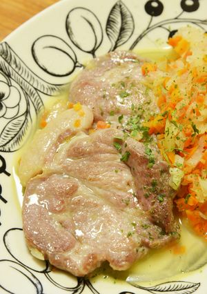 ひと鍋で簡単☆豚肉の白ワイン煮-レシピのメイン写真