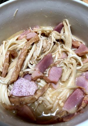 《我が家のおつまみ》えのきベーコン-レシピのメイン写真