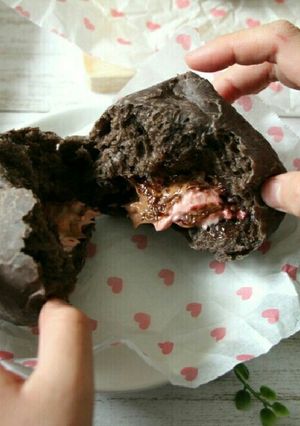 簡単！袋deもみもみ♪とろ～りチョコパン-レシピのメイン写真