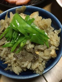 牛肉と牛蒡の炊き込みご飯-レシピのメイン写真