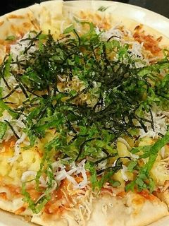 絶品!簡単!明太子のしらすピザ-レシピのメイン写真