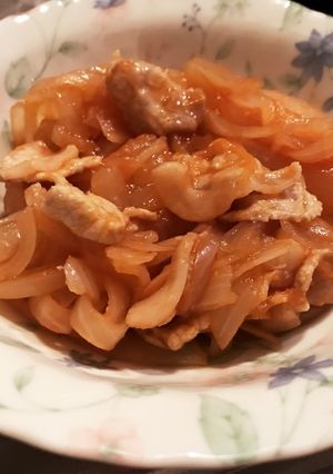 玉ねぎと豚肉のケチャップマリネ-レシピのメイン写真