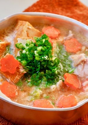 ツナ味噌鍋-レシピのメイン写真
