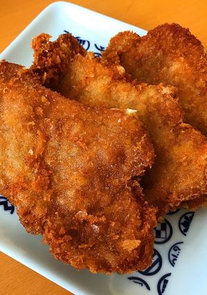 薄切り豚肉の柚子胡椒チーズはさみ揚げ!-レシピのメイン写真