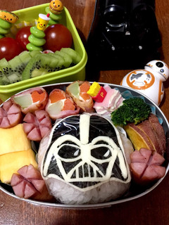 お弁当☆ダースベイダー☆-レシピのメイン写真