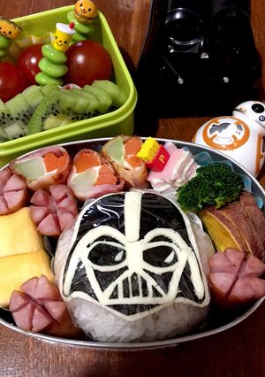 お弁当☆ダースベイダー☆-レシピのメイン写真