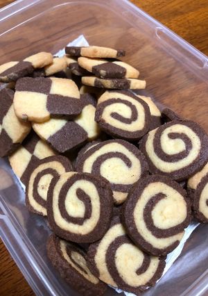 サクサクバター無しアイスボックスクッキー-レシピのメイン写真