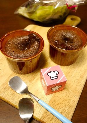 簡単!とろとろ☆フォンダンショコラ-レシピのメイン写真