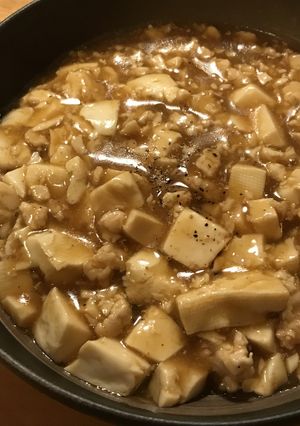 【合わせ具材】中華みそで麻婆豆腐＠丼・鍋-レシピのメイン写真