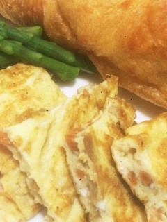 余ったきんぴらで☆和風たまご焼き-レシピのメイン写真
