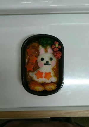 幼稚園へ♪カレー弁当-レシピのメイン写真