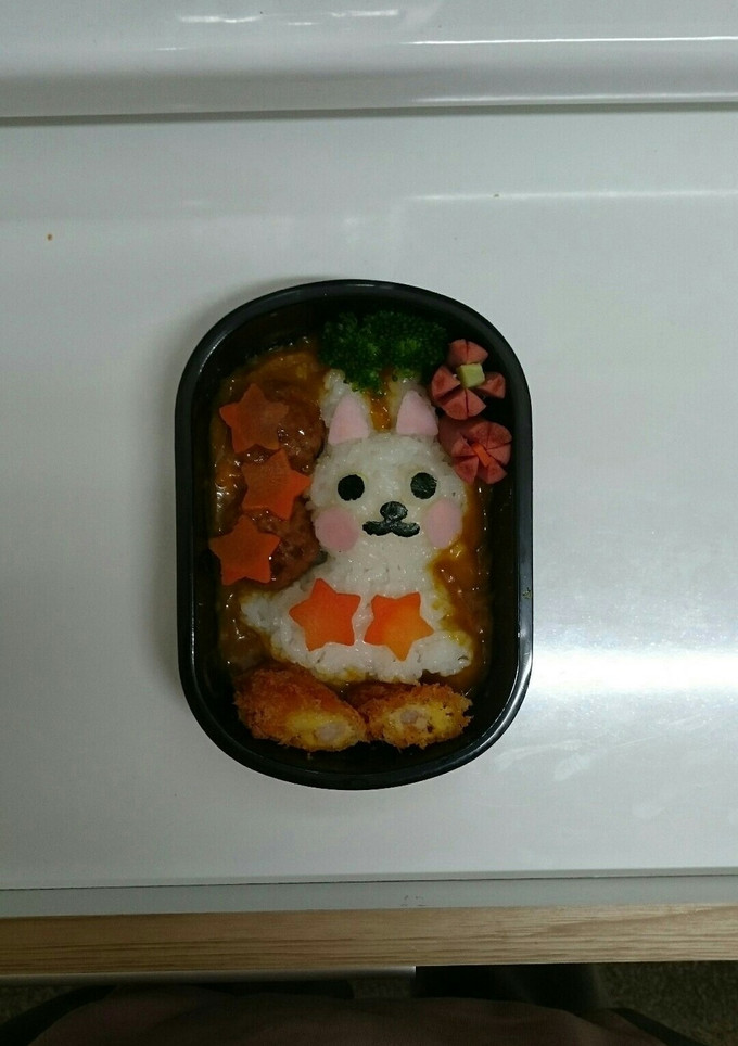 幼稚園へ♪カレー弁当-レシピのメイン写真