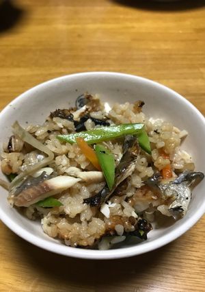 虹鱒ご飯-レシピのメイン写真