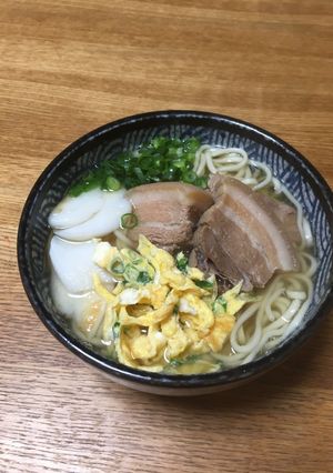 県外でもOK!沖縄そば-レシピのメイン写真