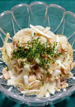 サラダオニオンとツナのぽん酢和え-レシピのメイン写真