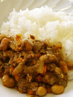 さば缶と大豆のドライカレー-レシピのメイン写真