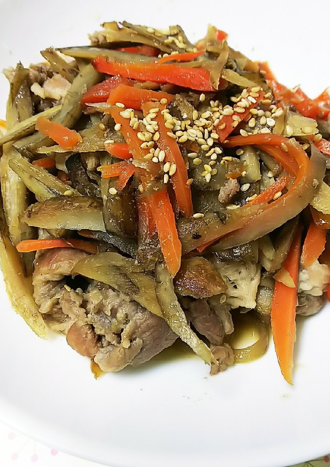 豚肉と根菜の旨煮-レシピのメイン写真