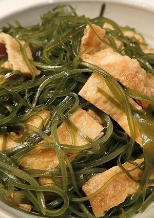 すき昆布と油揚げの炒め物-レシピのメイン写真