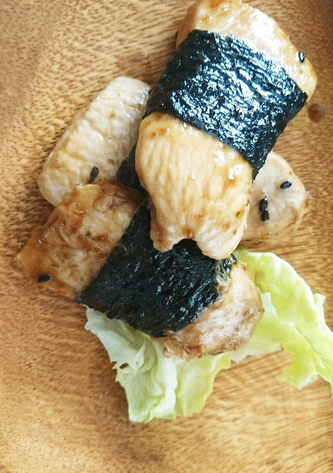 お弁当にも焼肉のたれで簡単のり巻きチキン-レシピのメイン写真