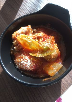 ほったらかし☆鶏肉のトマト煮込み-レシピのメイン写真
