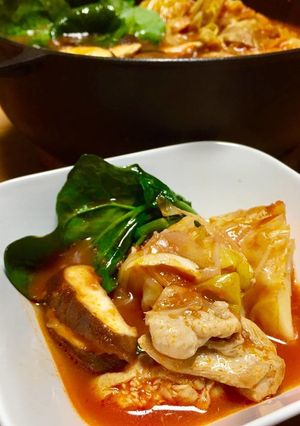 野菜もりもり！流山ミリトマ鍋-レシピのメイン写真