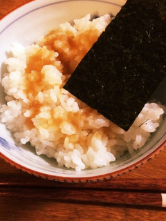 【1分クッキング】おろポンのりご飯-レシピのメイン写真