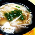 冬に春が到来!ウドと白菜のお味噌汁