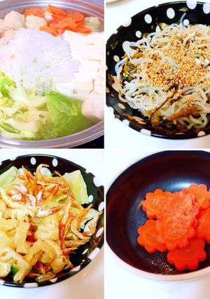 超簡単！鍋の具材でおかず3品！お弁当に♫-レシピのメイン写真