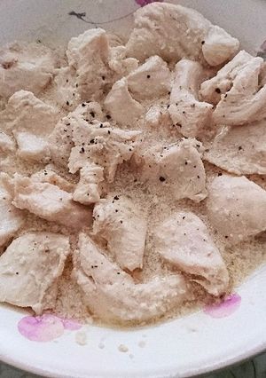レンジで！ポン酢マヨチキン-レシピのメイン写真