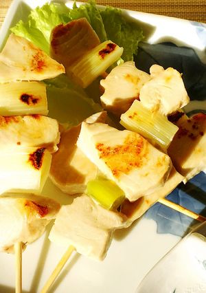 メカジキとネギの串焼き＊フライパンで簡単-レシピのメイン写真