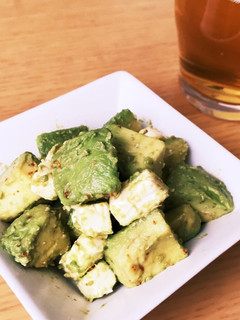 七味が光る☆アボカド&クリチのわさび醤油-レシピのメイン写真