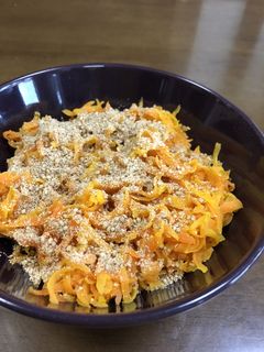 人参の味噌和え-レシピのメイン写真