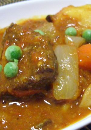 圧力鍋で☆牛肉のトマト煮込み-レシピのメイン写真