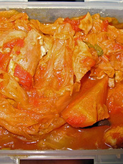 白菜と鶏肉のトマト煮込み-レシピのメイン写真